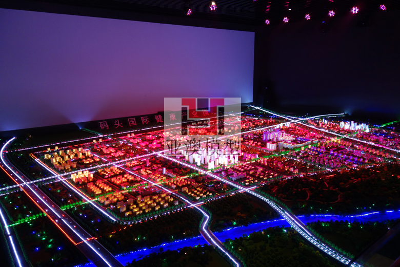 涿州规划馆---城市规划沙盘顺利验收并开馆！(图3)